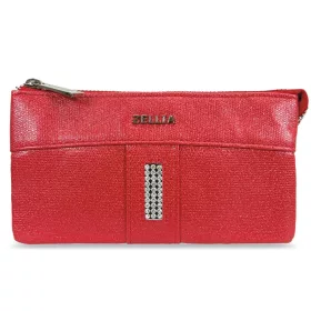   Zellia Hz-127 Y572 - 2180Df piros női pénztárca 17,5 x 9,5 x 4 cm