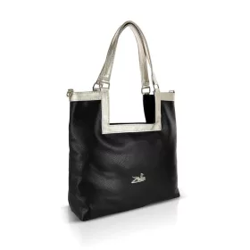 Zellia 26074 fekete női válltáska 37 × 36 × 13 cm