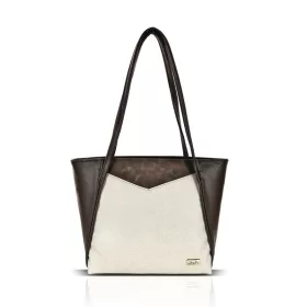 Zellia Női Válltáska ZVN26007 Barna-Beige