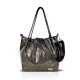 Zellia ZLB481 bronz női válltáska, oldalpánttal 32 x 28 x 13 cm