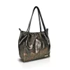 Zellia ZLB481 bronz női válltáska, oldalpánttal 32 x 28 x 13 cm