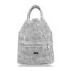  Zellia Zvn22022 szürke - ocelot női hátizsák 32 x 28 x 17 cm