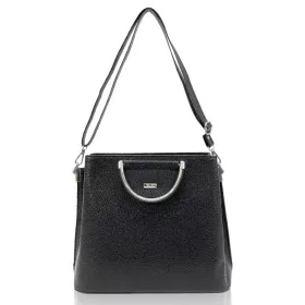   Zellia Zvn23013 fekete női kézitáska, oldalpánttal 33 x 27 x 13 cm