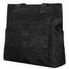 Rovicky R-Tz-01-2370 Black W03 csipke mintás shopper táska 30 x 28 x 15 cm