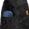 Rovicky R-Tz-01-2370 Black W03 csipke mintás shopper táska 30 x 28 x 15 cm