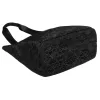Rovicky R-Tz-01-2370 Black W03 csipke mintás shopper táska 30 x 28 x 15 cm