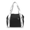 Zellia 42 női fekete válltáska, oldaltáska  Ryz2 - 30 x 26 x 12 cm