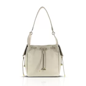 Zellia Zlb460 bézs-arany női válltáska 27 x 26 x 13,5 cm