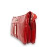 Zellia Hz-127 K892 - 2166 -Aurora Red - női piros lakk pénztárca 17,5 x 9,5 x 4 cm 