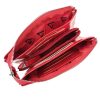 Zellia Hz-127 K892 - 2166 -Aurora Red - női piros lakk pénztárca 17,5 x 9,5 x 4 cm 