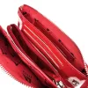 Zellia Hz-127 K892 - 2166 -Aurora Red - női piros lakk pénztárca 17,5 x 9,5 x 4 cm