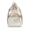 Zellia Td2101 női arany- csillámos hátizsák 33x 25 x 12 cm