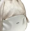 Zellia Td2101 női arany- csillámos hátizsák 33x 25 x 12 cm