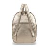 Zellia Td2101 női arany- csillámos hátizsák 33x 25 x 12 cm