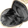 Zellia Td2101 női arany- csillámos hátizsák 33x 25 x 12 cm