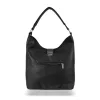 Zellia 24021 fekete-ezüst női válltáska 36 x 30 x 12,5 cm