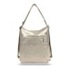 Zellia 22199 arany- diamond női válltáska, hátizsákká alakítható 31 x 25 x 13,5 cm