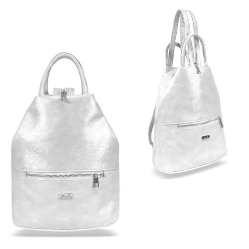 Zellia  Zvn22022 ezüst női hátizsák 32 x 28 x 17 cm