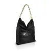 Zellia 26035 fekete női hobó válltáska 47 x 37 x 11 cm