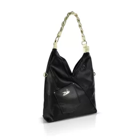 Zellia 26035 fekete női hobó válltáska 47 x 37 x 11 cm