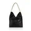 Zellia 26035 fekete női hobó válltáska 47 x 37 x 11 cm