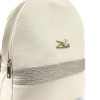 Zellia 24175 bézs-arany női hátizsák 30 x 30 x 14 cm