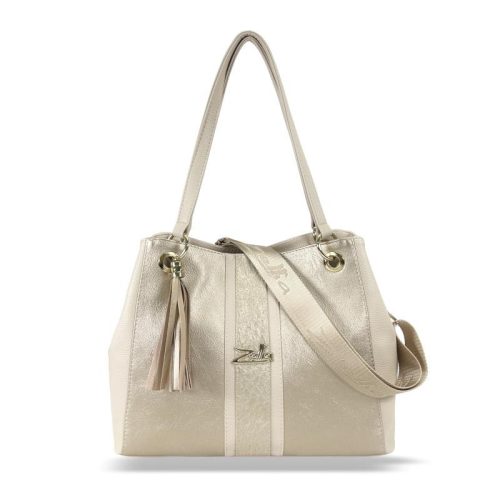  Zellia 24077 arany női válltáska 35 x 30 x 13 cm