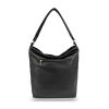 Zellia Zlb214 fekete-párduc mintás női válltáska 32 x 27 x 13 cm