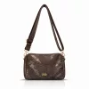 Zellia ZLB479 Python bronz női oldaltáska 25 × 17 × 9 cm