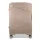 Zellia Ppb088 cappucino színű női keményfalú kabinbőrönd 65 cm 