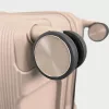 Zellia Ppb088 cappucino színű női keményfalú kabinbőrönd 65 cm 