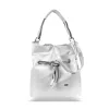 Zellia C156 ezüst női válltáska 38 x 35 x 12 cm