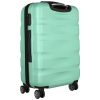 Peterson mentazöld színű, keményfalú bőrönd 58 × 38 × 20 cm