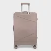Zellia PPB088 cappuccino keményfalú bőrönd 75 cm