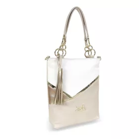 Zellia Női Válltáska 24046 Fehér-L.Beige