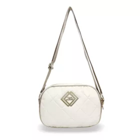   Zellia Női Oldaltáska Zlb172 Beige Matt - Három Fakkos - Steppelt - Arany K. -