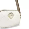 Zellia Női Oldaltáska Zlb172 Beige Matt - Három Fakkos - Steppelt - Arany K. -