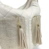 Zellia 24157 bézs steppelt női válltáska, hátizsákká alakítható 31 x 31 x 13 cm