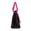 Zellia fekete-magenta női kézitáska 26 × 25 cm