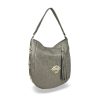 Zellia Zlb180 világos bronz női válltáska, oldaltáska 34 x 27 x 11 cm