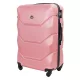Gravitt rosegold színű, keményfalú bőrönd 75 × 47 × 29 cm