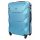 Gravitt metálkék színű, keményfalú bőrönd 65 × 44 × 24 cm