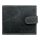 Peterson fekete színű, átkapcsos férfi bőr pénztárca RFID védelemmel 13×10 cm