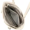 Zellia Zvn26001 bézs-arany csillámos női válltáska 32,5 x 31 x 14,5 cm