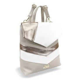 Zellia női rosegold hátizsák 31×29 cm