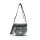 Zellia 21028 Pantera fekete-bézs párduc mintás női oldaltáska 23 x 11 cm