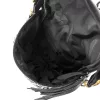 Zellia 21028 Pantera fekete-bézs párduc mintás női oldaltáska 23 x 11 cm