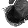 Zellia  21028 Pantera fekete párduc mintás női oldaltáska 23 x 11 cm