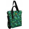 Rovicky r-tz15605-6848 03 zöld mintás shopper táska 47 x 40 x 18 cm