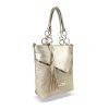Zellia 24046 női arany válltáska 30 x 28 x 8 cm